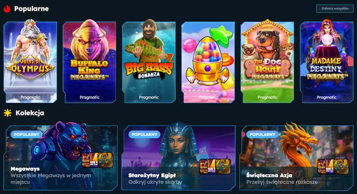 Funzybets Casino gry